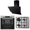 Σετ SILIFO SF6855BOI & SF6100 & SF6610 Φούρνος 76lt, Μικτή Εστία & Απορροφητήρας 93614 (4 Έτη Εγγύηση)