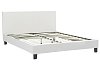 Κρεβάτι Nevil pakoworld 150x200 PU χρώμα λευκό ματ 006-000001