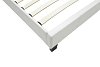 Κρεβάτι Nevil pakoworld 100x200 PU χρώμα λευκό ματ 006-000012