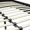 Κρεβάτι Nevil pakoworld 150x200 PU χρώμα μαύρο ματ 006-000015