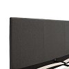 Κρεβάτι Nevil pakoworld 150x200 με ύφασμα χρώμα ανθρακί 006-000020