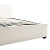 Κρεβάτι Norse pakoworld pu λευκό με αποθηκευτικό χώρο 160x200εκ 006-000027