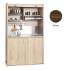 Πολυκουζινάκι Silver ΚΣ125 125x209x65 Walnut