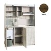 Πολυκουζινάκι Silver ΚΣ160 160x209x65 Walnut