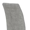 Καρέκλα Darrell pakoworld PU antique γκρι-βάση χρωμίου 029-000022