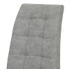 Καρέκλα Darrell pakoworld PU antique γκρι-βάση χρωμίου 029-000022
