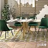 Τραπέζι Paris pakoworld γυαλί 8mm σχέδιο μαρμάρου-χρυσό 160x80x75εκ 029-000089