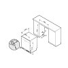 PYRAMIS PDWDE 60FI Εντοιχιζόμενο Πλυντήριο Πιάτων 60cm 033001431