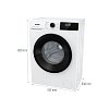 Gorenje W11NHPI84AS Πλυντήριο Ρούχων Λευκό 8kg (4 Έτη Εγγύηση)