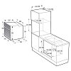 GORENJE BOS67372CLB Φούρνος άνω Πάγκου 77lt Μαύρος 034061901 (4 Έτη Εγγύηση)