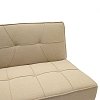 Καναπές-κρεβάτι Travis pakoworld 3θέσιος με ύφασμα μπεζ 175x83x74εκ 035-000025
