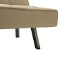 Καναπές-κρεβάτι Travis pakoworld 3θέσιος με ύφασμα μπεζ 175x83x74εκ 035-000025