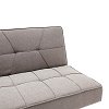 Καναπές-κρεβάτι Travis pakoworld 3θέσιος ύφασμα γκρι 175x83x74εκ 035-000061