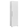 Στήλη Diamond1 pakoworld λευκό gloss 50x35x187εκ 039-000153