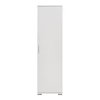 Ντουλάπι-στήλη Chad1 pakoworld λευκό gloss 45x32x169εκ 039-000154