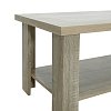 Τραπέζι σαλονιού RIANO pakoworld χρώμα sonoma 89,5x49,5x42,5εκ 049-000024