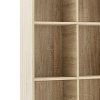 Βιβλιοθήκη FIRENZE pakoworld χρώμα sonoma 107x28,6x178εκ 049-000045