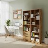 Βιβλιοθήκη Lucinda pakoworld oak 120x29.8x180.5εκ 049-000067