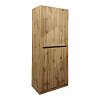 Παπουτσοθήκη-ντουλάπι Kebell pakoworld σε oak απόχρωση 71x41.5x180.4εκ 049-000113