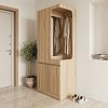 Έπιπλο εισόδου Feby pakoworld  sonoma 80x50.5x190εκ 049-000126