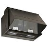 PYRAMIS TURBO Απορροφητήρας Πτυσσόμενος 60cm Καφέ 065023801