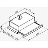 PYRAMIS POWER SLIM Απορροφητήρας Συρόμενος 60cm Inox 065032901