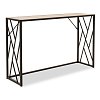 Κονσόλα Ivy pakoworld χρώμα καρυδί-μαύρο 120x35x75εκ 066-000015