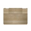 Γραφείο reception Lotus pakoworld σε χρώμα φυσικό 140x70x110εκ 069-000099