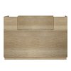 Γραφείο reception Lotus pakoworld σε χρώμα φυσικό 200x70x110εκ 069-000101