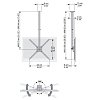MELICONI SLIMSTYLE 400 CE Βάση Οροφής 14"-65" 070-0486