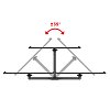 MELICONI FLATSTYLE FR400 Επιτοίχια Βάση Τηλεόρασης 40"-65" 070-0613