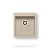 Νεροχύτης Pyragranite Istros (46X50) 1B Ivory 070108011