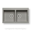 Νεροχύτης Pyragranite Athlos (86X50) 2B Industrial Grey 070185911