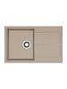 Νεροχύτης Ithaka (79x50) 1B 1D Dark Beige 070242211