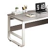 Γραφείο Salto pakoworld με συρταριέρα-MDF γκρι-λευκό 120x48x74εκ 072-000077