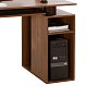 Γραφείο υπολογιστή Liberion pakoworld καρυδί 120x55x76εκ 072-000090
