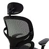 Καρέκλα γραφείου διευθυντή Freedom pakoworld Premium Quality μαύρο pu-mesh 076-000008