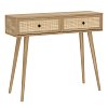 Κονσόλα Oslo pakoworld sonoma 100x29x81εκ 086-000001