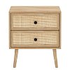 Κομοδίνο Oslo pakoworld sonoma 50x39x55εκ 086-000002