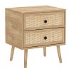 Κομοδίνο Oslo pakoworld sonoma 50x39x55εκ 086-000002