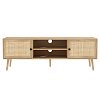 Έπιπλο τηλεόρασης Oslo pakoworld sonoma 150x39x49εκ 086-000012