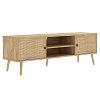 Έπιπλο τηλεόρασης Oslo pakoworld sonoma 150x39x49εκ 086-000012