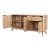 Μπουφές Hamea pakoworld mdf σε φυσική απόχρωση 150x39,5x73εκ 086-000020
