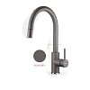 Μπαταρία Κουζίνας Verismo Granite Iron Grey 090944001