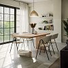 Tραπέζι Faghan pakoworld καφέ mdf 180x90x76εκ 093-000034