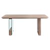 Tραπέζι Faghan pakoworld καφέ mdf 180x90x76εκ 093-000034