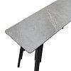Κονσόλα Lifo pakoworld MDF ανθρακί cement-μαύρο 120x40x75εκ 096-000028
