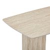 Τραπέζι Loosir pakoworld mdf-sandstone σε όψη τραβερτίνας 180x90x74εκ 096-000054