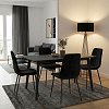 Τραπέζι Benson pakoworld MDF σε rustic grey απόχρωση 150x90x75εκ 097-000006