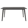 Τραπέζι Benson pakoworld MDF σε rustic grey απόχρωση 150x90x75εκ 097-000006